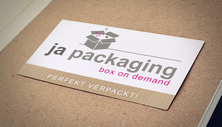 ja packaging Visitenkarte